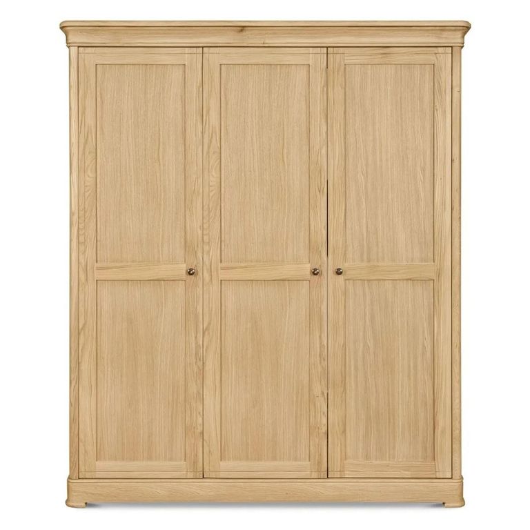 Moreno Wardrobe - 3 Door - Oak