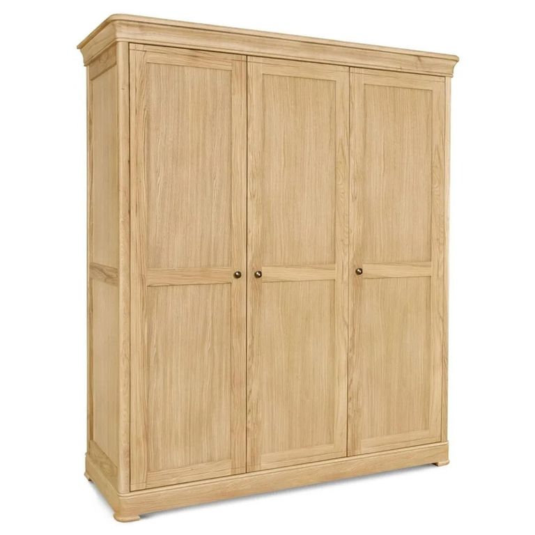 Moreno Wardrobe - 3 Door - Oak