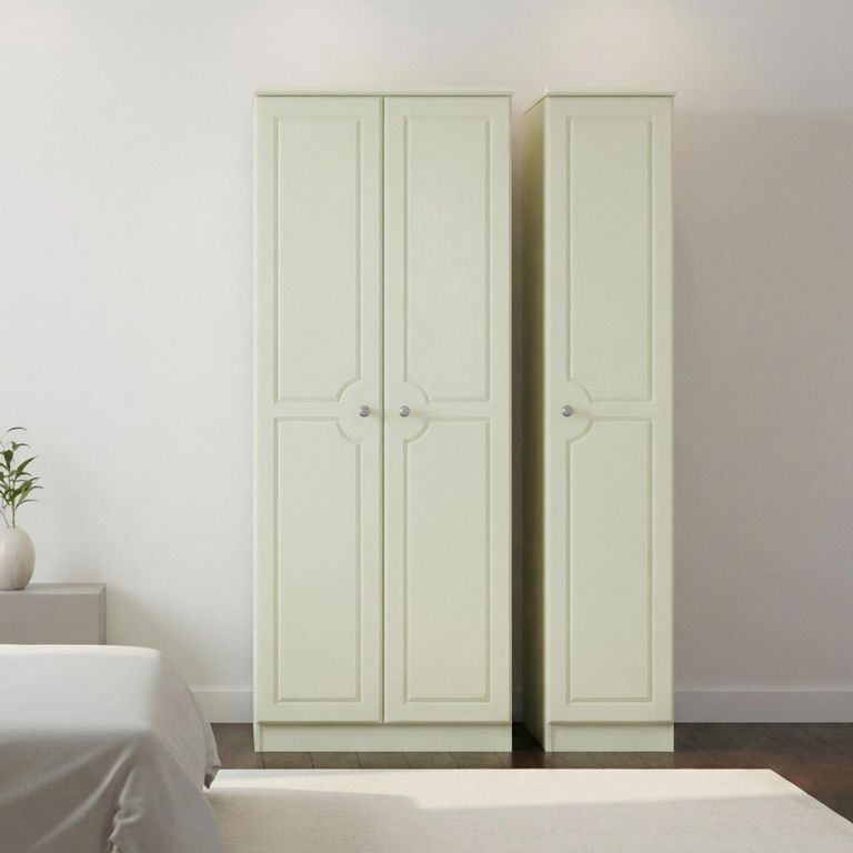 Pembroke Cream 3 Door Tall Triple Wardrobe