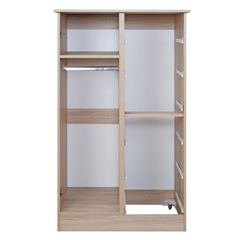 Pembroke Cream 1 Door Midi Wardrobe