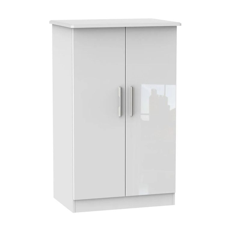 Knightsbridge Wardrobe - Midi - White Gloss