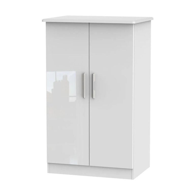 Knightsbridge Wardrobe - Midi - White Gloss