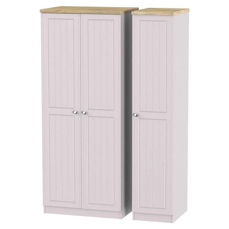 Vienna Wardrobe - 3 Door - Triple - Cashmere