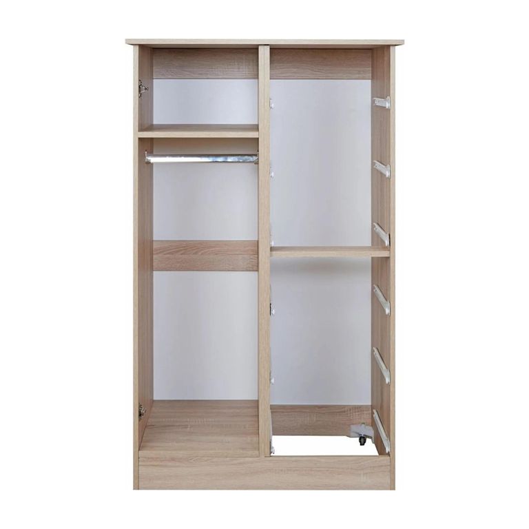 Sherwood Midi Wardrobe - 1 Door - Walnut