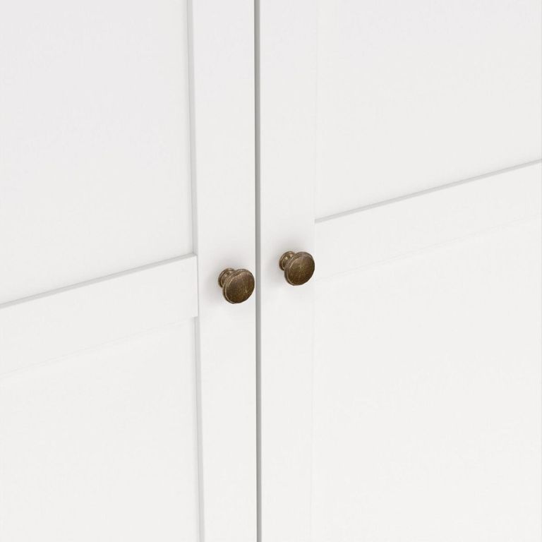 Paris Wardrobe - 3 Door - White