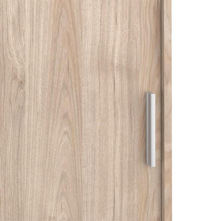 Naia Wardrobe - 2 Door - 3 Drawer - Oak