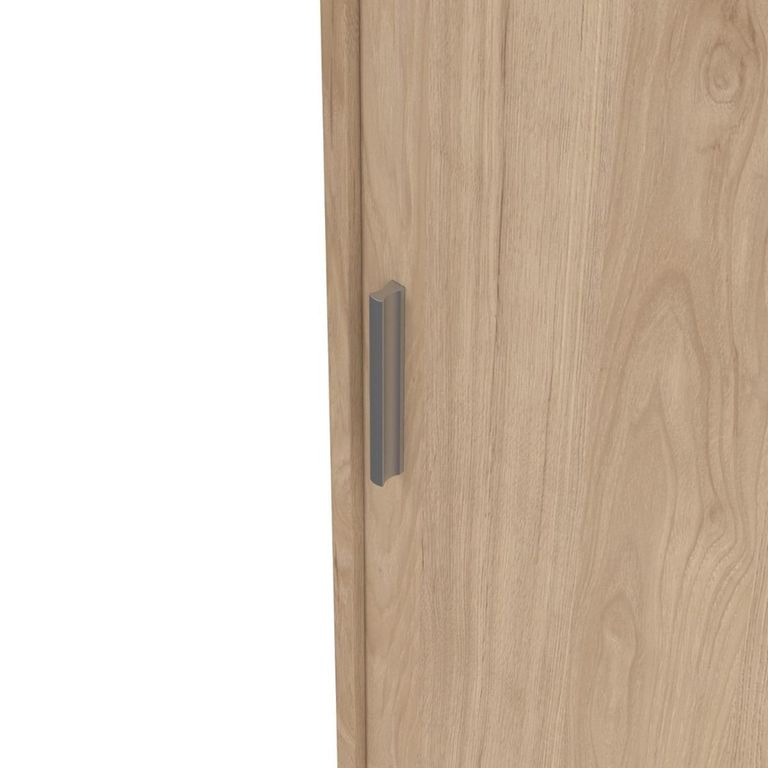 Naia Wardrobe - 3 Door - 3 Drawer - Oak