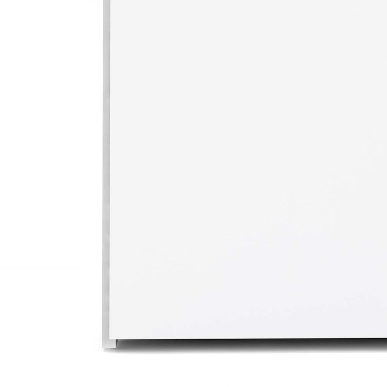 Space Wardrobe - 3 Door - 3 Drawer - White