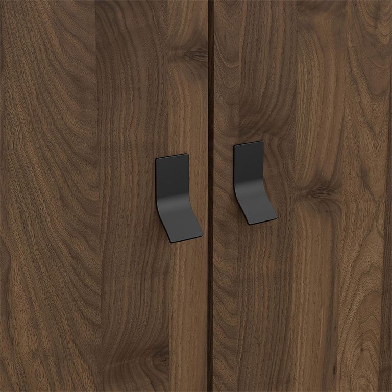 Ry Wardrobe - 3 Door - 3 Drawer - Black