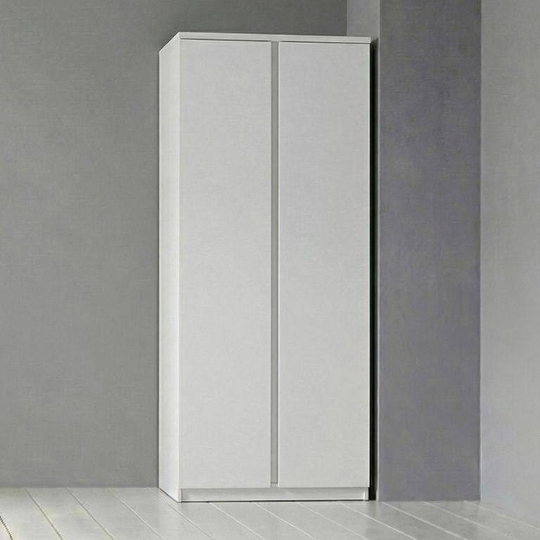 Fribo Wardrobe - 2 Door - White