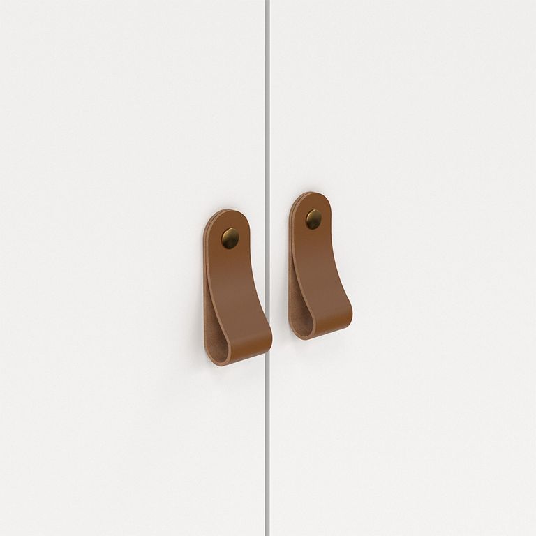 Barcelona Wardrobe - 2 Door - White