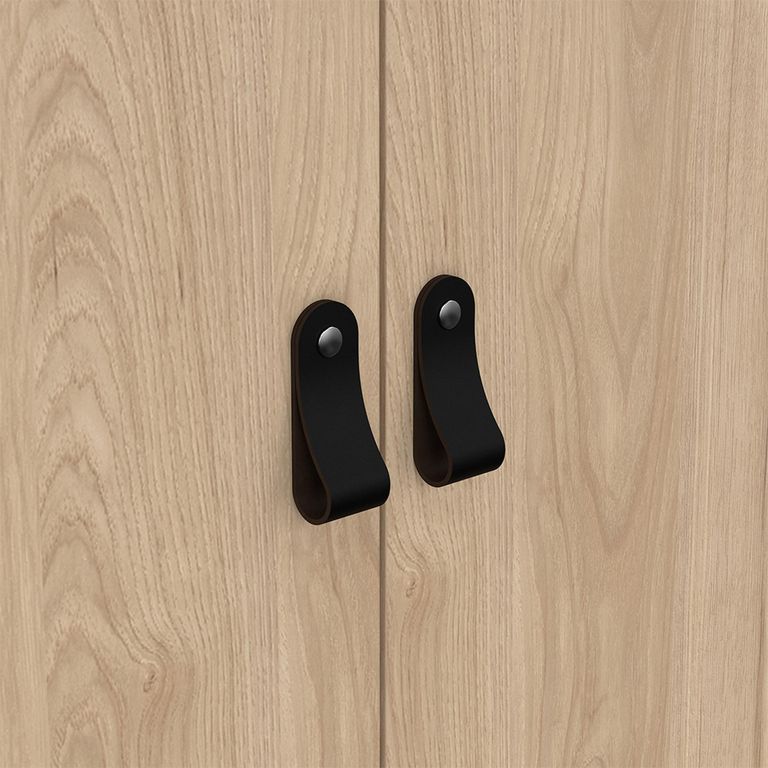 Barcelona Wardrobe - 2 Door - Jackson Hickory Oak