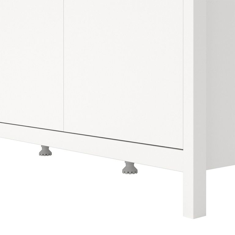 Madrid Wardrobe - 3 Door - White