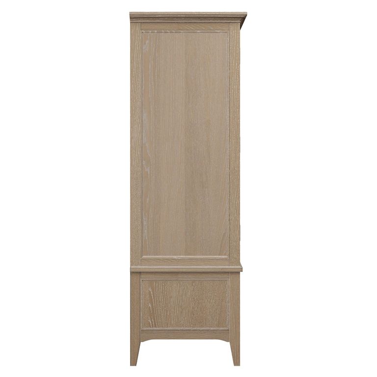 Ennis Wardrobe - 2 Door 1 Drawer - Natural Matt Lacquered