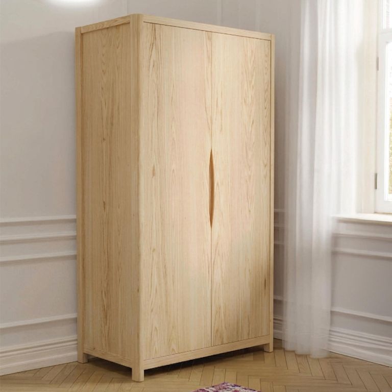 Stockholm Wardrobe - 2 Door - Oak