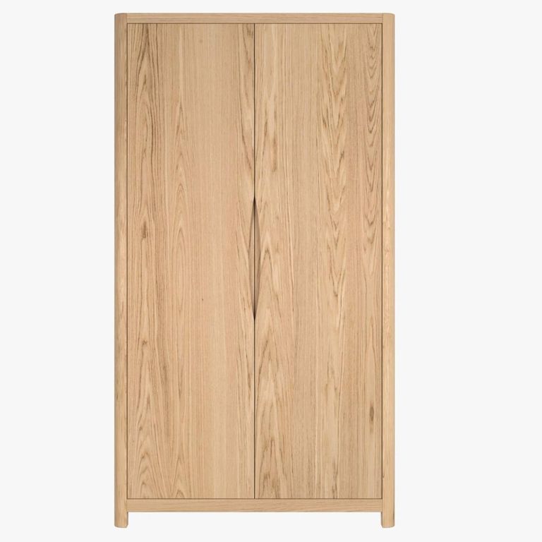 Stockholm Wardrobe - 2 Door - Oak