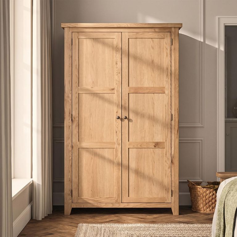 Appleby Wardrobe - 2 Door - Hanging - Oak