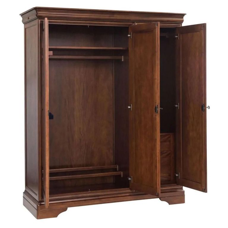 Antoinette Triple Wardrobe - 3 Door - Cherrywood