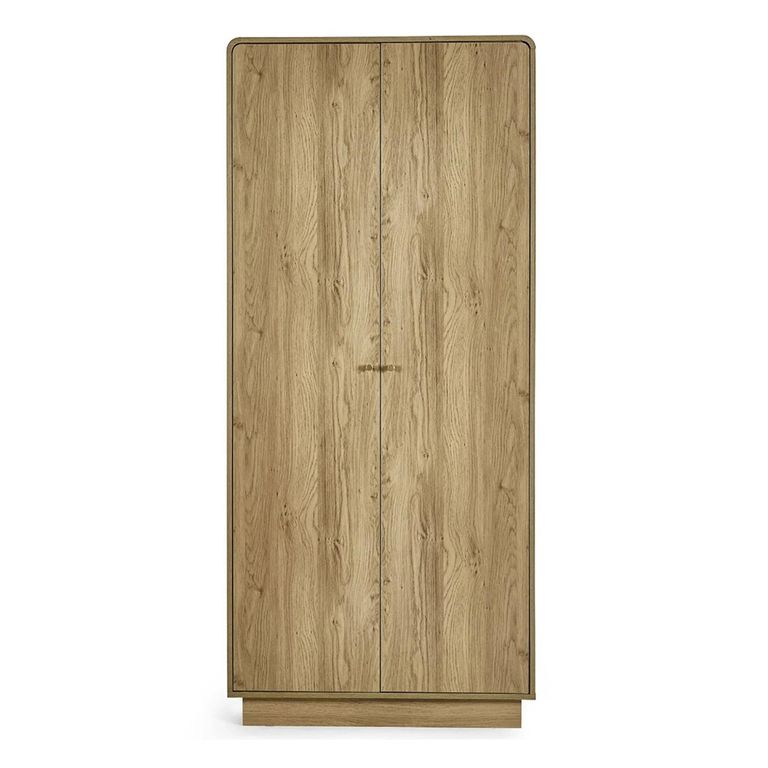 Ingrid Wardrobe - 2 Door - Natural - Oak