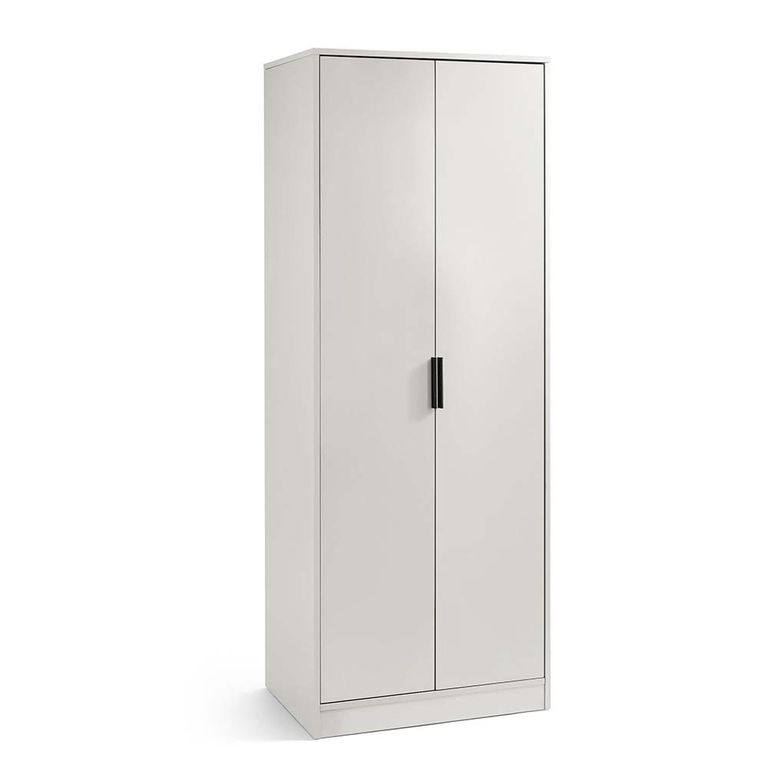 Alba Grey Wardrobe - 2 Door