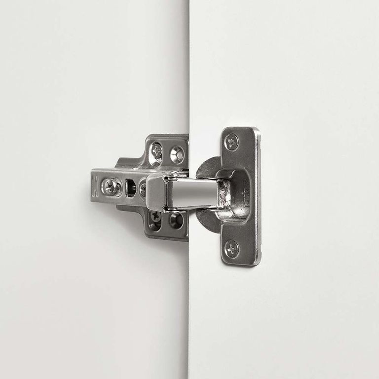 Alba White and Oak Wardrobe - 2 Door