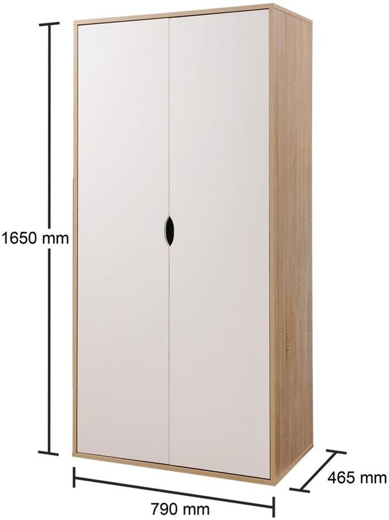 Allen 2 Door Wardrobe - Variant Available