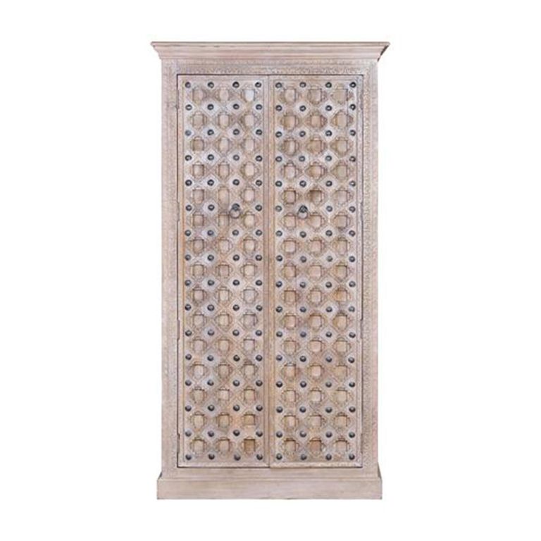 Arezzo Wardrobe - 2 Door - Mango Wood