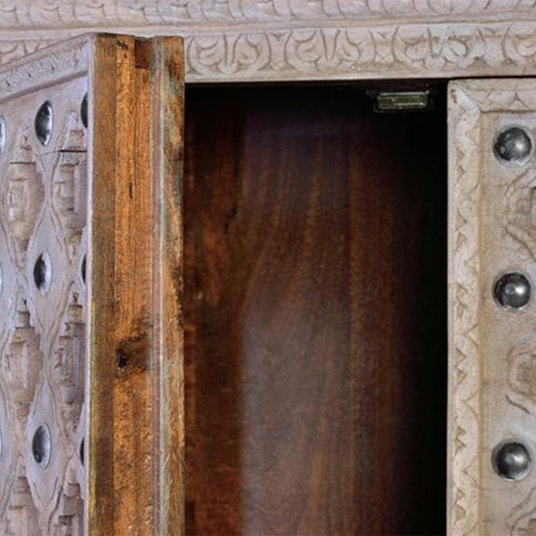 Arezzo Wardrobe - 2 Door - Mango Wood