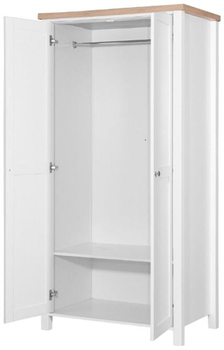 Arthur White 2 Door Wardrobe