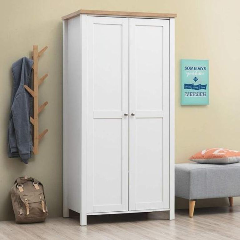Arthur White 2 Door Wardrobe