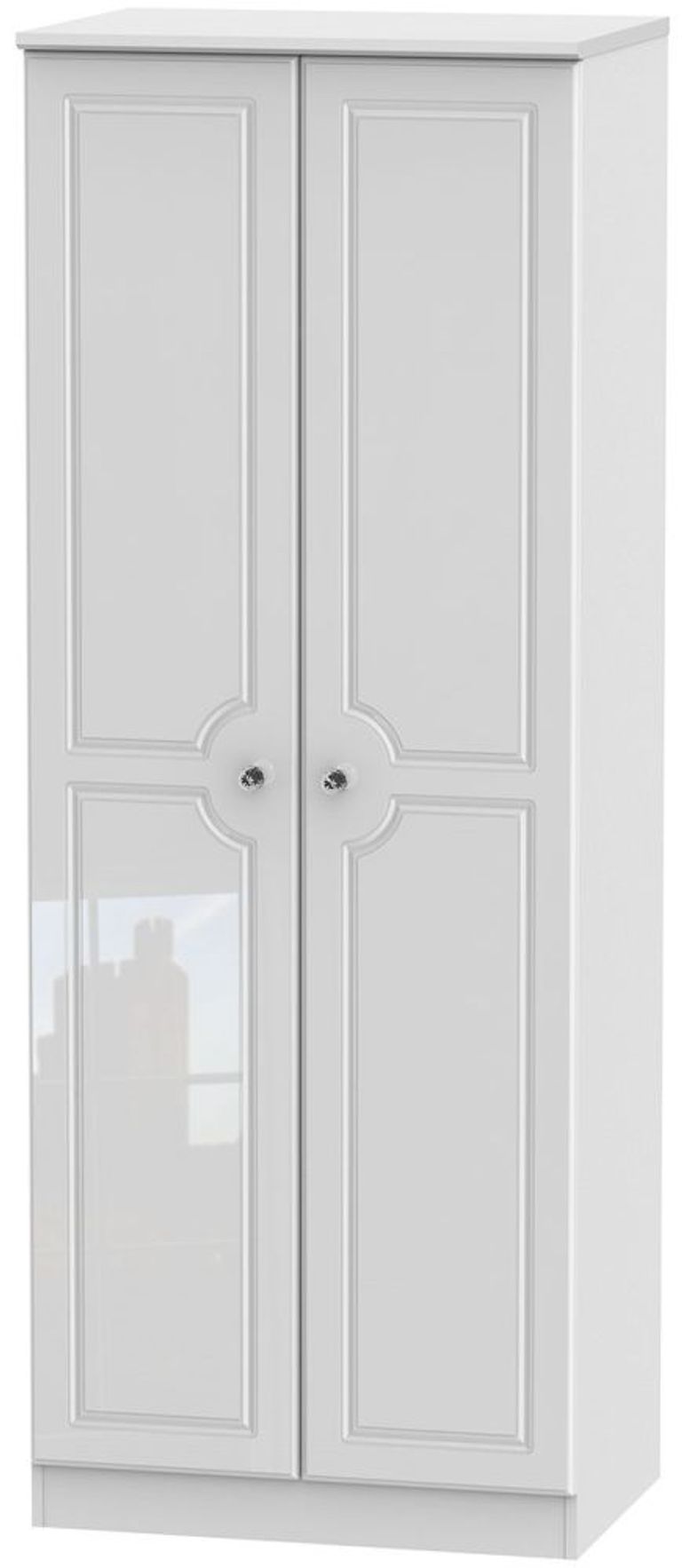 Balmoral 2 Door Tall Hanging Wardrobe