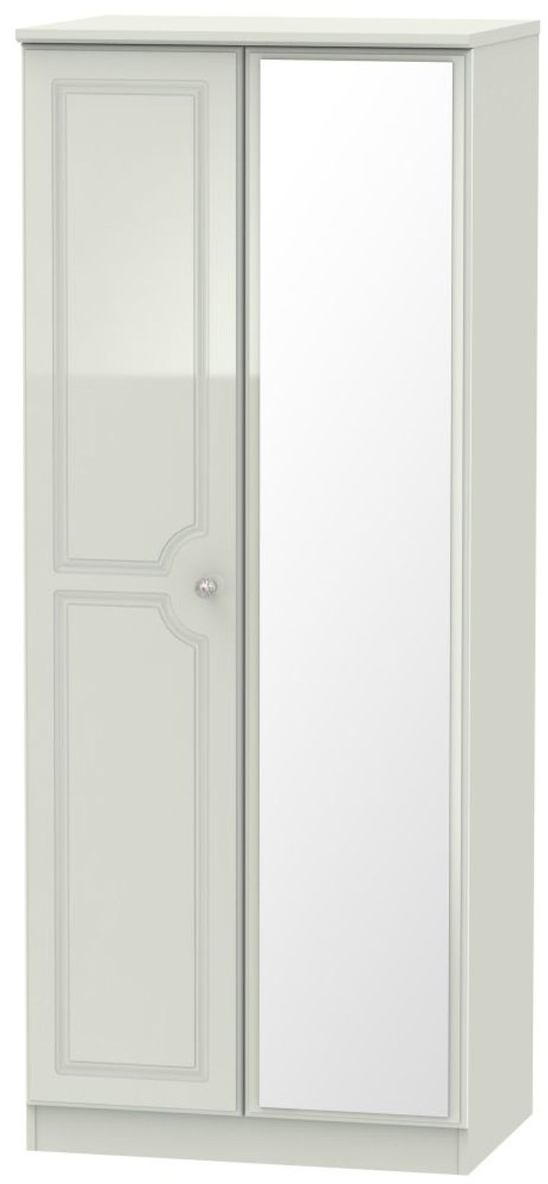 Balmoral Cashmere 2 Door Wardrobe - 1 Mirror
