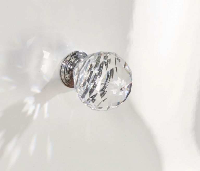 Balmoral White Gloss 3 Door Tall Triple Wardrobe - 1 Mirror