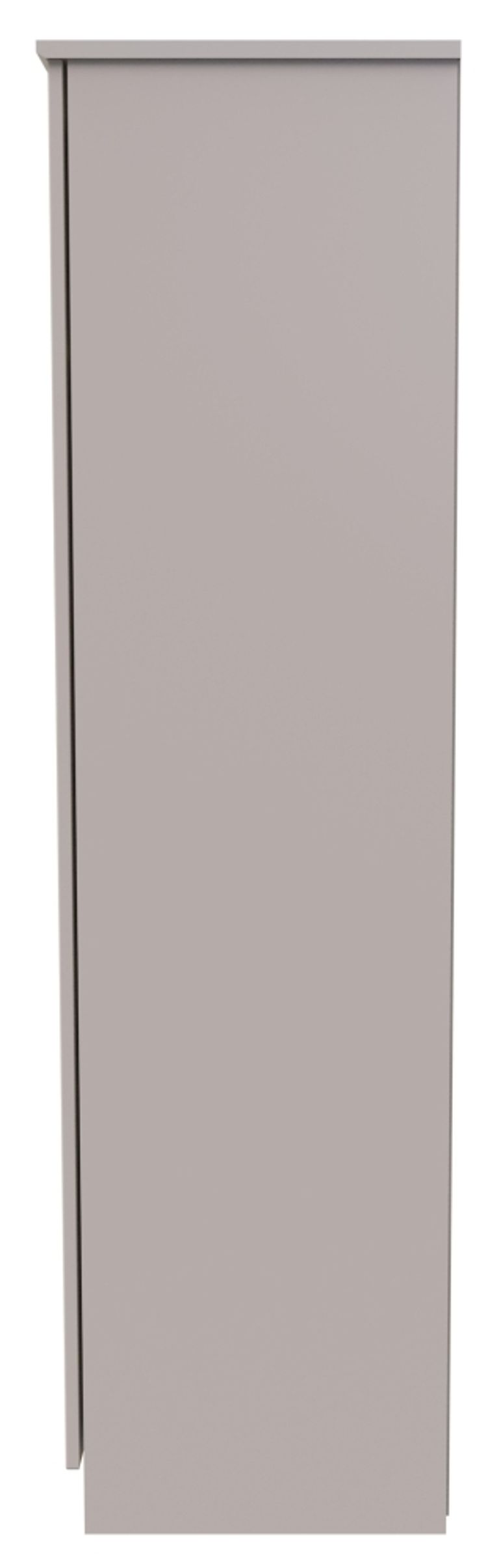 Beverley Cashmere 3 Door Tall Triple Wardrobe - 1 Mirror