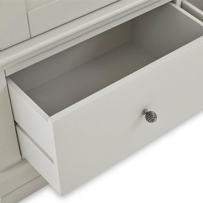 Bordeaux Wardrobe - 2 Door - 3 Drawer - Cotton