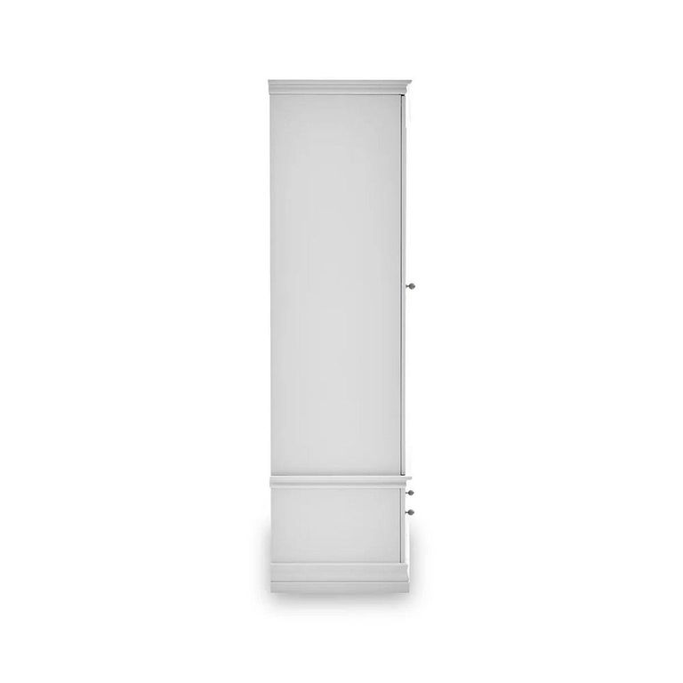 Bordeaux Wardrobe - 2 Door - 3 Drawer - White