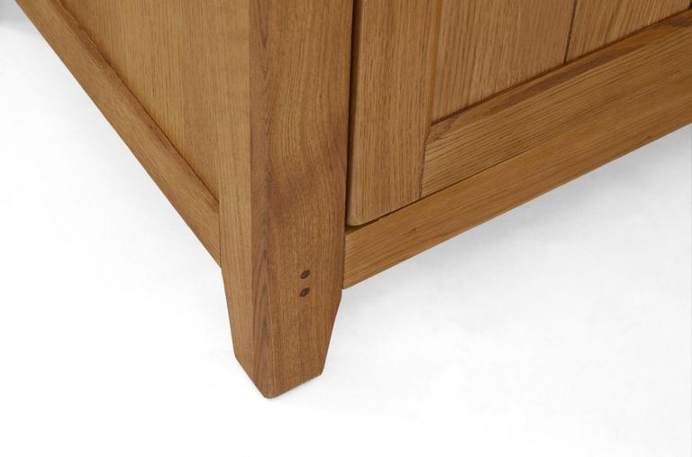 Burford Single Wardrobe - 1 Door - Oak