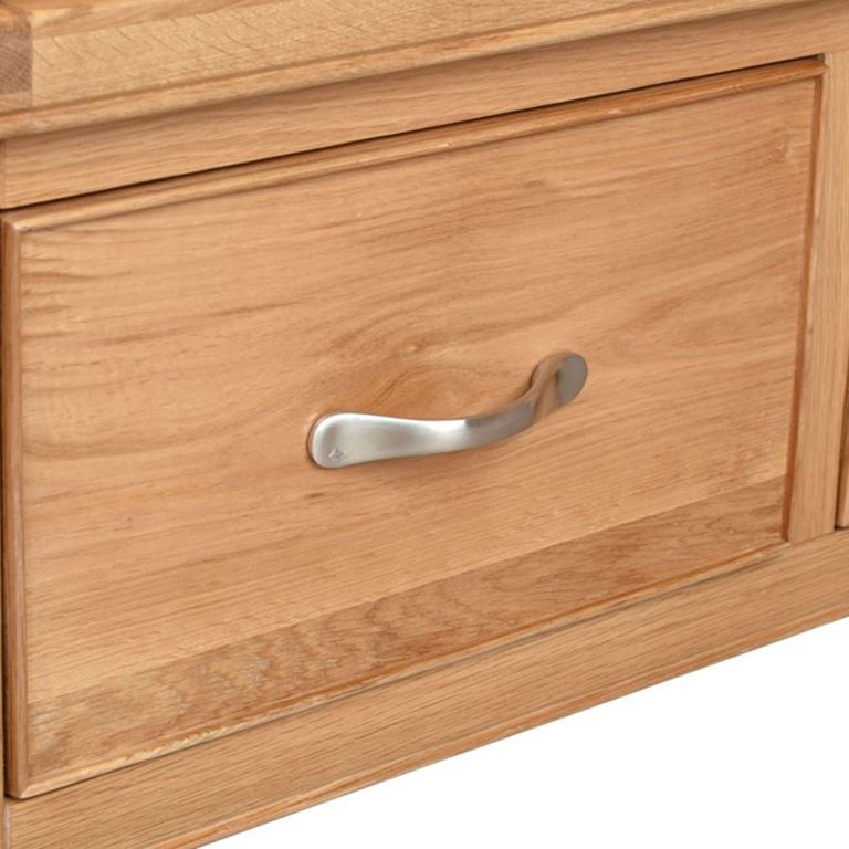 Clarion Wardrobe - 3 Door - Combi - Oak