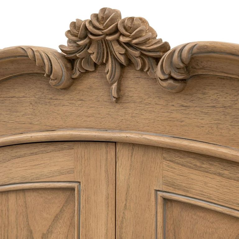 Clearance - Chic Weathered 2 Door Wardrobe - A29