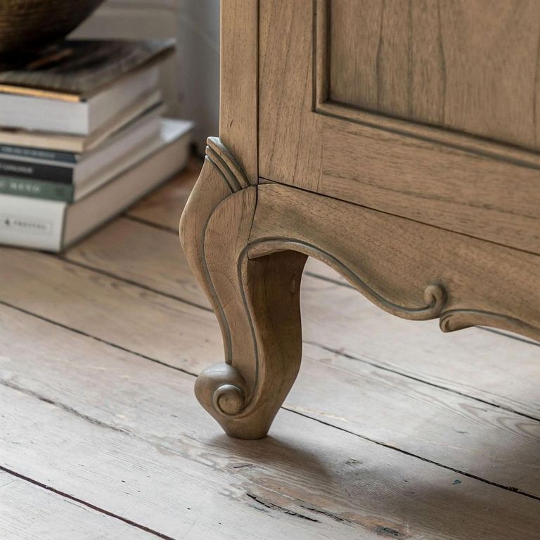 Clearance - Chic Weathered 2 Door Wardrobe - A29