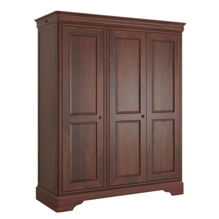Clearance - Willis and Gambier Antoinette Cherrywood 3 Door Triple Wardrobe - FSS16387