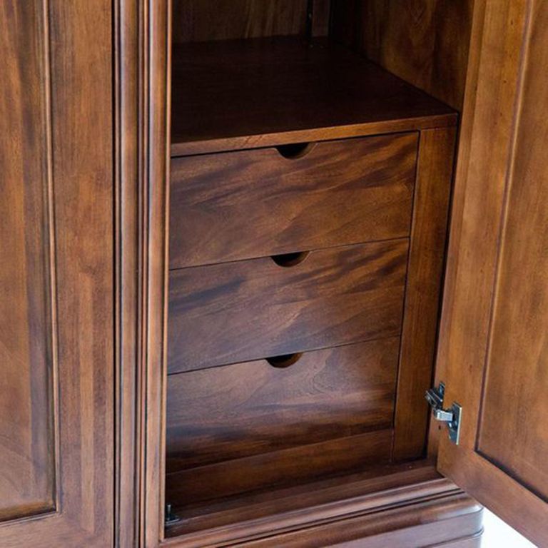 Clearance - Willis and Gambier Antoinette Cherrywood 3 Door Triple Wardrobe - FSS16387