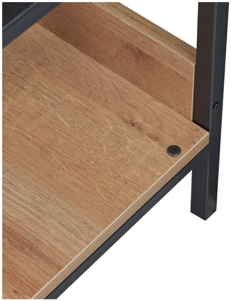 Craven Light Oak 3 Shelves Open Wardrobe