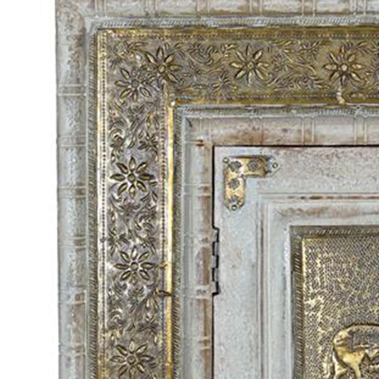 Dibble Wardrobe - 2 Door - White - Mango Wood