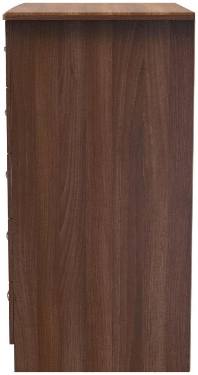 Eve Walnut Effect 1 Door Midi Wardrobe