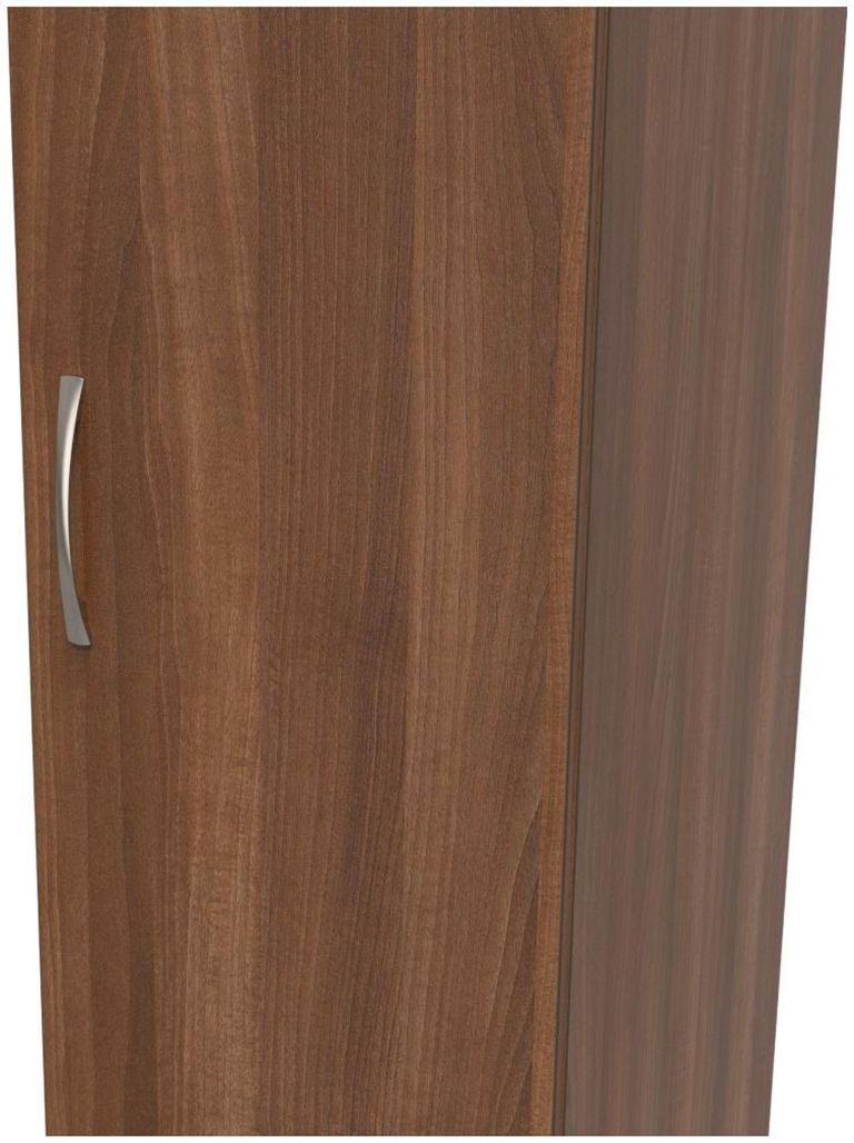 Eve Walnut Effect 1 Door Single Wardrobe