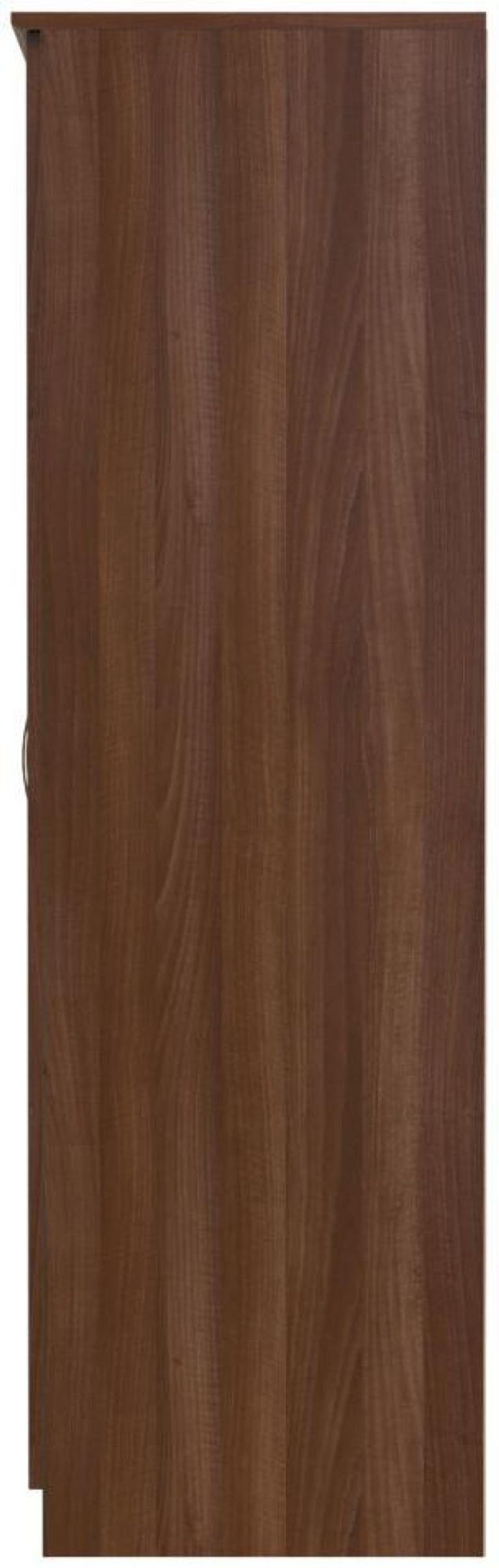 Eve Walnut Effect 2 Door Plain Wardrobe