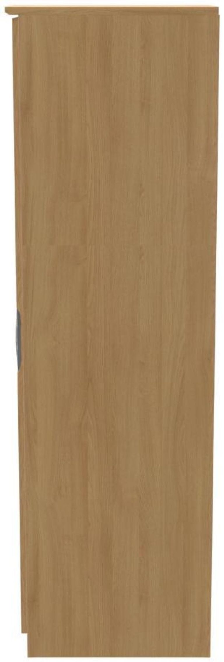 Flora Oak Effect 1 Door Single Wardrobe