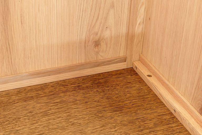 Grace Natural Oak 2 Door 1 Drawer Wardrobe