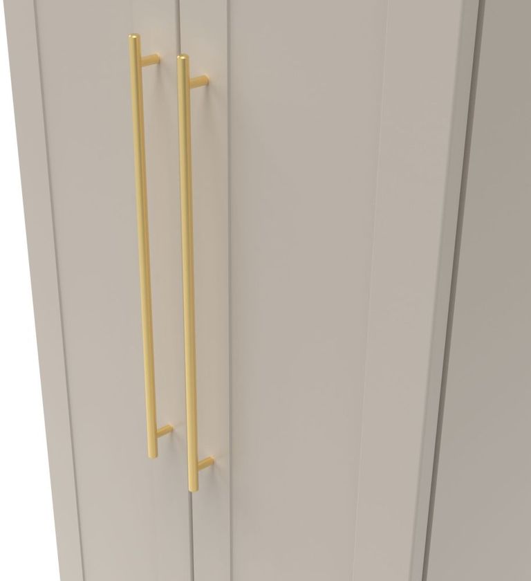 Haworth Cashmere 2 Door Plain Tall Wardrobe